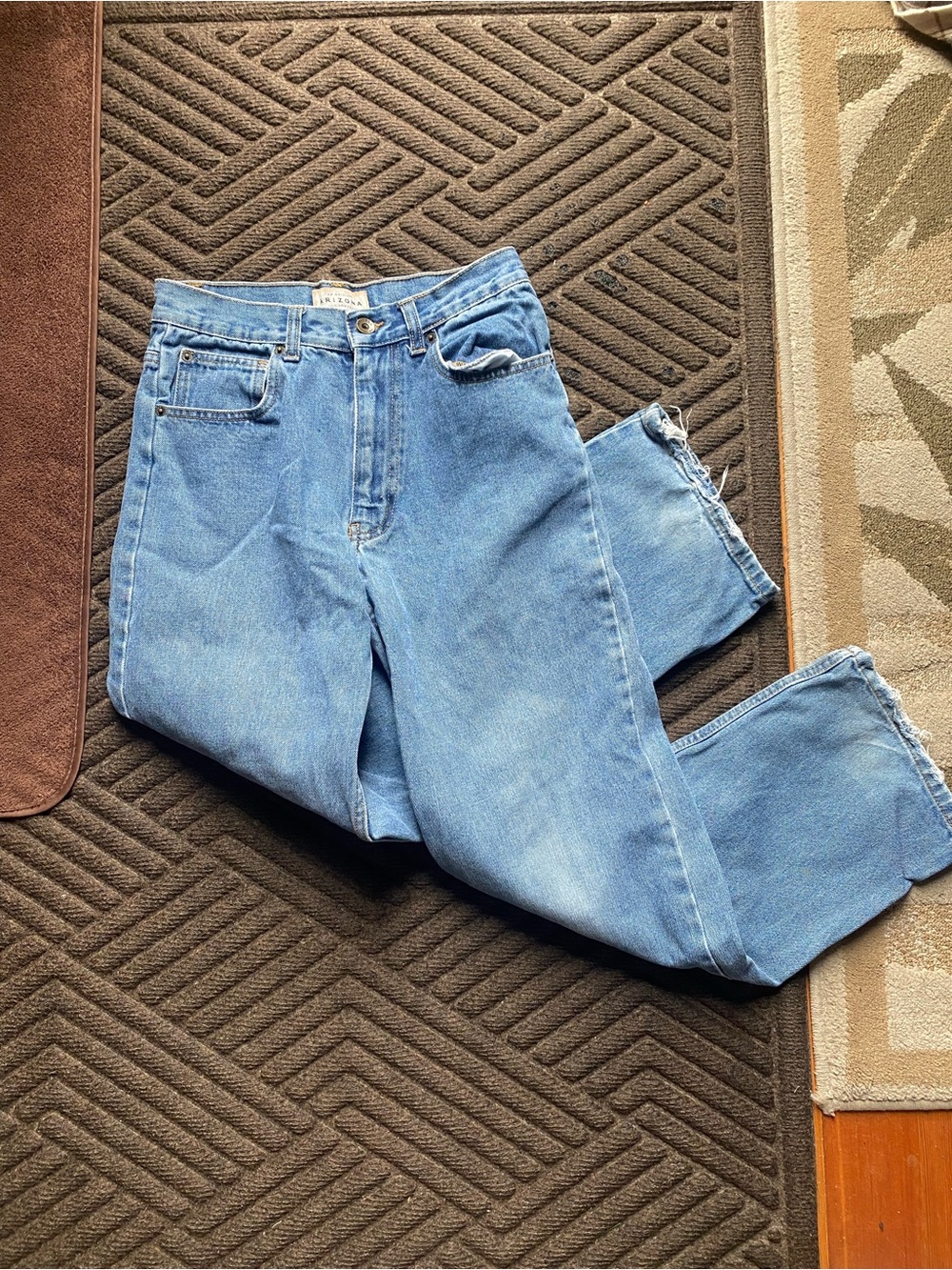 Arizona Jean Company Light Blue Straight Leg Jeans